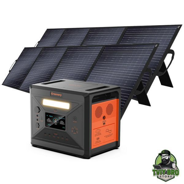 Зарядна станція SolarPlay Greenery G2500 BRO-PS-SOLARPLAY-GREENERY-G2500 фото