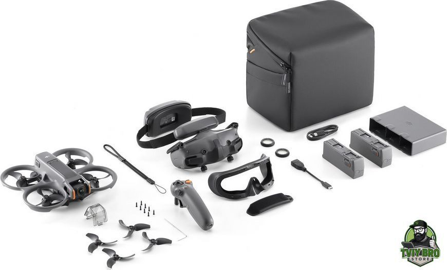 DJI Avata 2 FPV Drone with 3-Battery Fly More Combo (CP.FP.00000151.02) dr01.02 фото