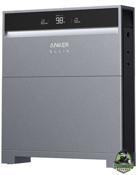 Зовнішня батарея для ДБЖ/інвертора Anker SOLIX X1 Battery Module X1-B5-H &ndash; 5kW (A5220GZ1) BRO-BAT-ANK-X1B5H-5KW фото