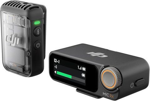 Мікрофонна радіосистема для камери, для смартфона DJI Mic 2 Basic (1 TX + 1 RX) CP.RN.00000327.01 (6941565971371) BRO-CA-MIC2-BASIC фото