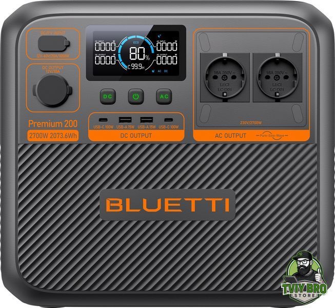 BLUETTI Premium 200 V2 (AC200P V2) BRO-PWS-BLU-AC200PV2 фото