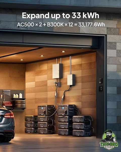 Додаткова батарея для зарядної станції BLUETTI B300K Expansion Battery BRO-BAT-BLU-B300K фото