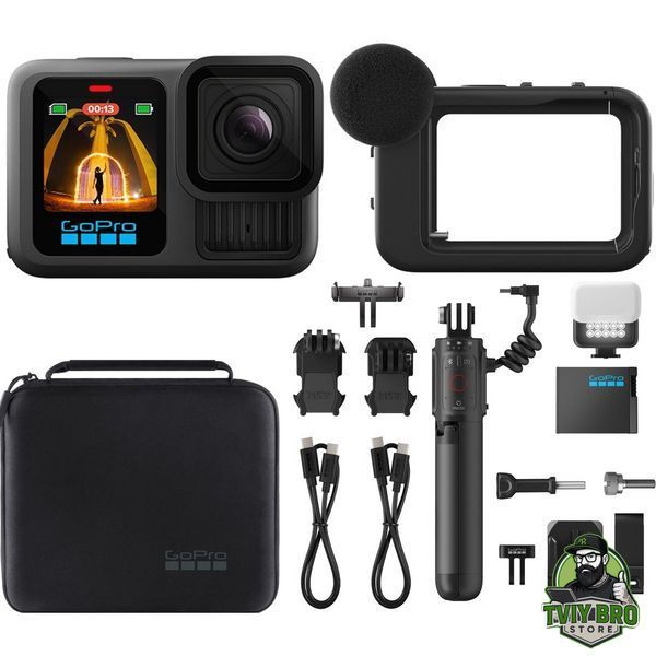 Екшн-камера GoPro HERO13 Black Creator Edition (CHDFB-131-EU) BRO-CA-GP13-CR фото