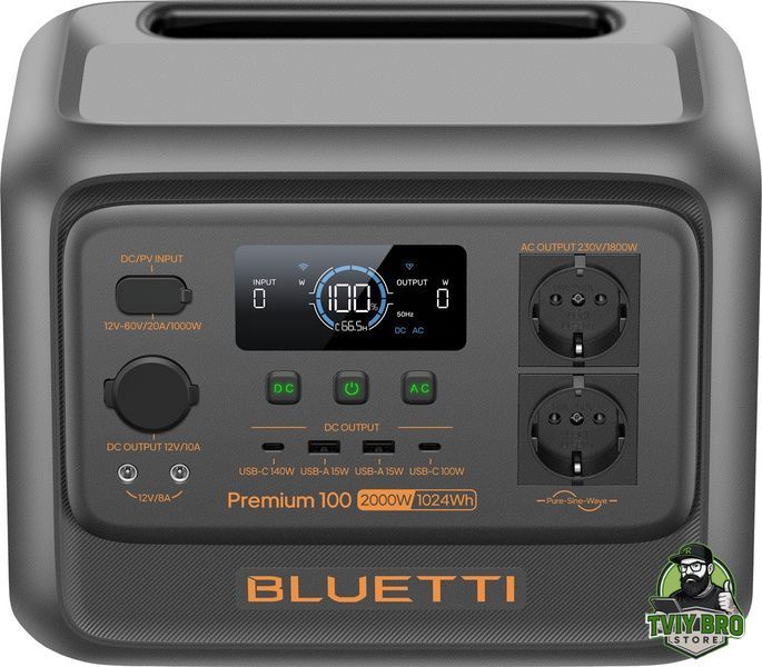 Зарядна станція BLUETTI Premium 100 V2 BRO-PWS-BLU-P100V2 фото