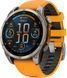 Garmin Fenix 8 47mm AMOLED Sapphire Titanium Spark Orange/Graphite BRO-SW-GRM-FNX8-47-SAP-ORA/GRY фото 1