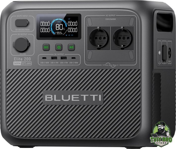 Зарядна станція BLUETTI Elite 200 V2 BRO-BLT-ELT200V2 фото