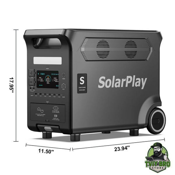 Зарядна станція SolarPlay Q3600  BRO-PS-SOLARPLAY-Q3600 фото