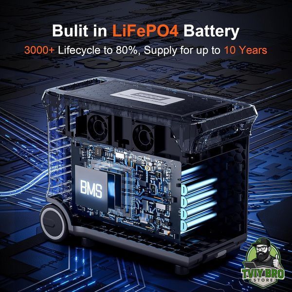 Зарядна станція SolarPlay Q3600  BRO-PS-SOLARPLAY-Q3600 фото