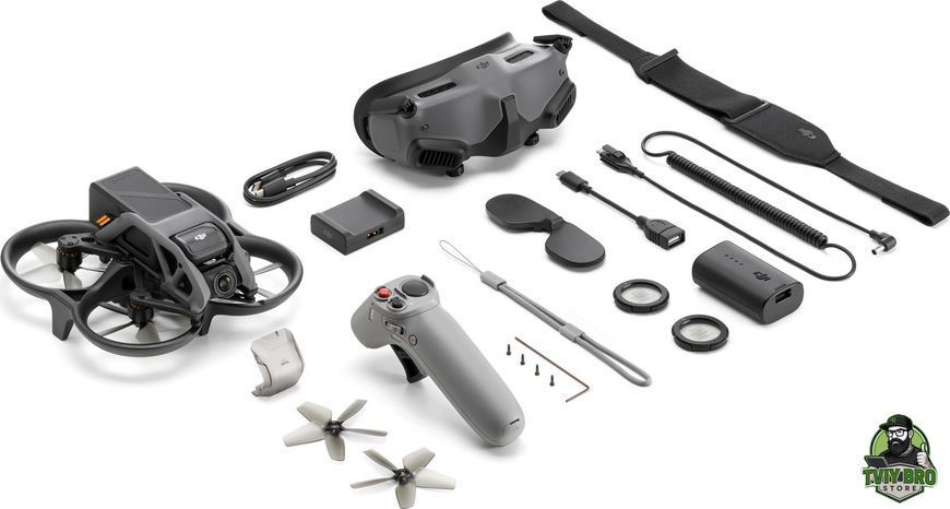 FPV-дрон DJI Avata Pro View Combo with RC Motion 2 Controller CP.FP.00000101.01 BRO-DRN-DJI-AVTPRO-CMB-RCM2 фото